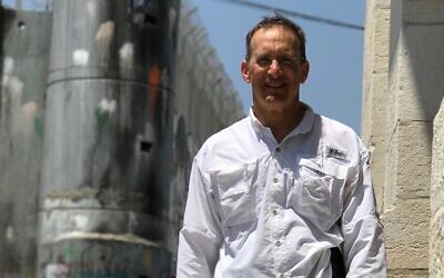Dr. Steve Feldman, pictured on a trip to the West Bank. (Courtesy of Steve Feldman via JTA)