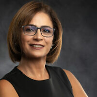 Prof. Mona Khoury, Vice President for Strategy and Diversity, Hebrew University of Jerusalem. (Sharon Gabay)