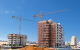 Construction in Holon, May 2020. (100 via iStock by Getty Images)