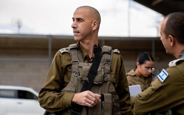 Col. Eliav Elbaz, commander of the Binyamin Territorial Brigade in an undated photo. (Israel Defense Forces)